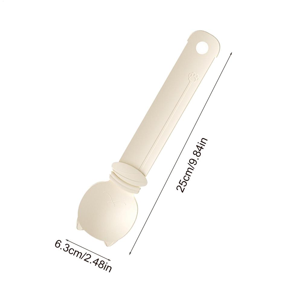 Cat Squeeze Feeder Cat Kitten Wet Food Spoon Strip Squeeze Feeder Indoor Outdoor Feeding Lickable Wet Food Multi Functional