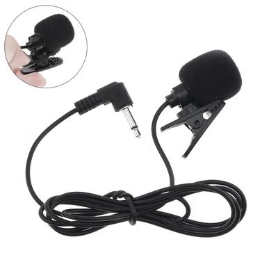 Universal Portable 3.5mm Mini Headset Microphone Lapel Lavalier Clip Microphone for Lecture Teaching