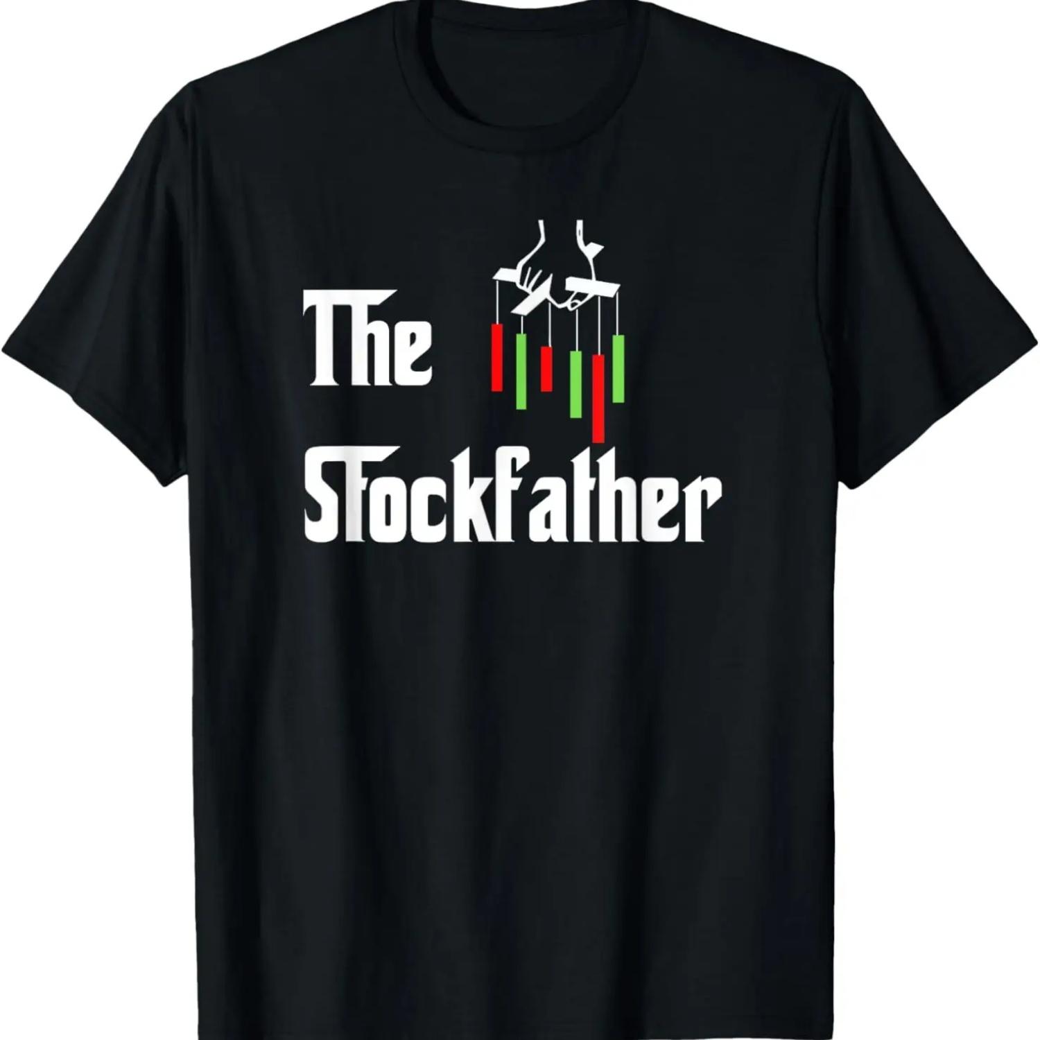 The Stockfather _ Father s Day _ Best Dad _ Husband _ Movie T-Shirt XXXXXL чёрный