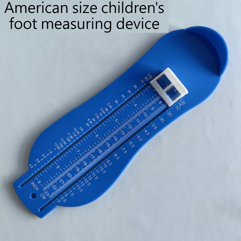 Foot length measuring device suitable for adults and children US size printed foot measuring device foot length measuring tool
