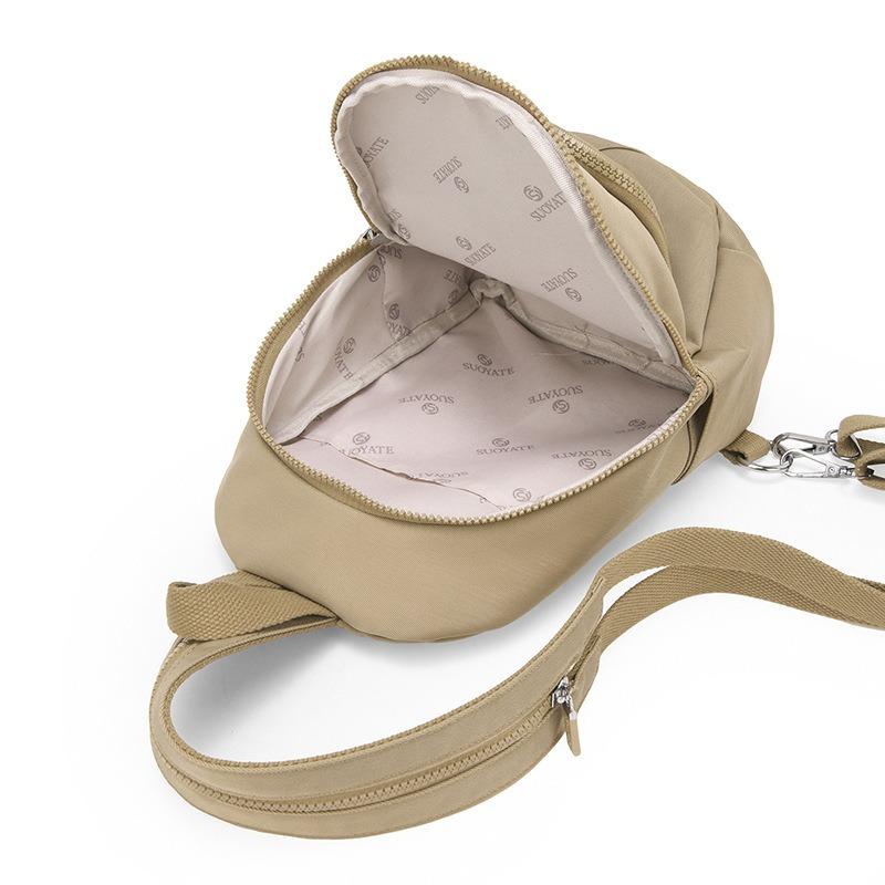 Simple Student Breast Bag Male and Female College Student Sports Messenger Bag Casual Small Backpack Trendy Cool Shoulder Bag