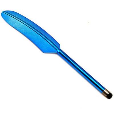 Feather Shape Capacitive Stylus Touch Screen Pen for iPhone Tablet