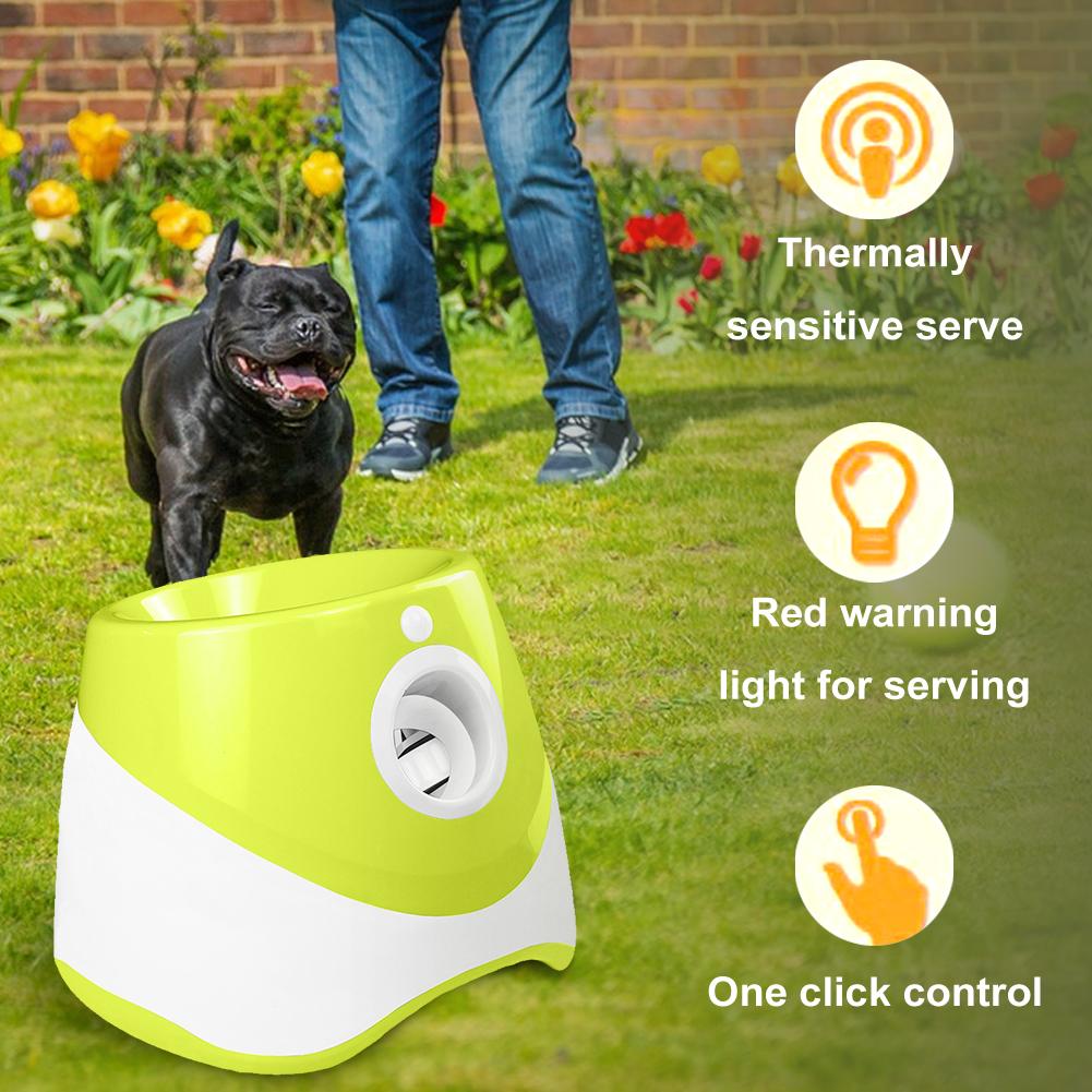 Automatic Dog Ball Launcher Automatic Pet Dogs Chase Ball Launcher Dog Dog Tennis Automatic Launcher Pet Interactive