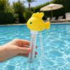 Floating Pool Thermometer Portable Water for Pond Spas Tubs 9x19cm Crab