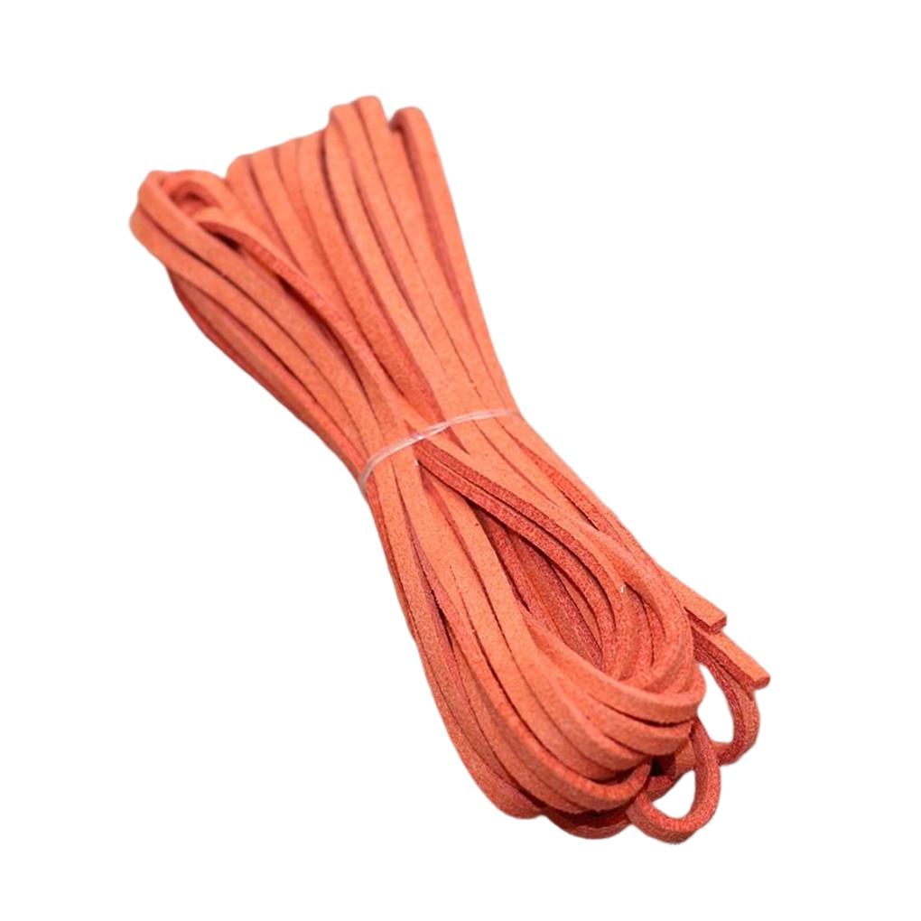 Faux Suede Cords Leather Lace Jewelry Making Accessories Craft Multicolor Woven Handmade Gadgets Bracelet Necklace