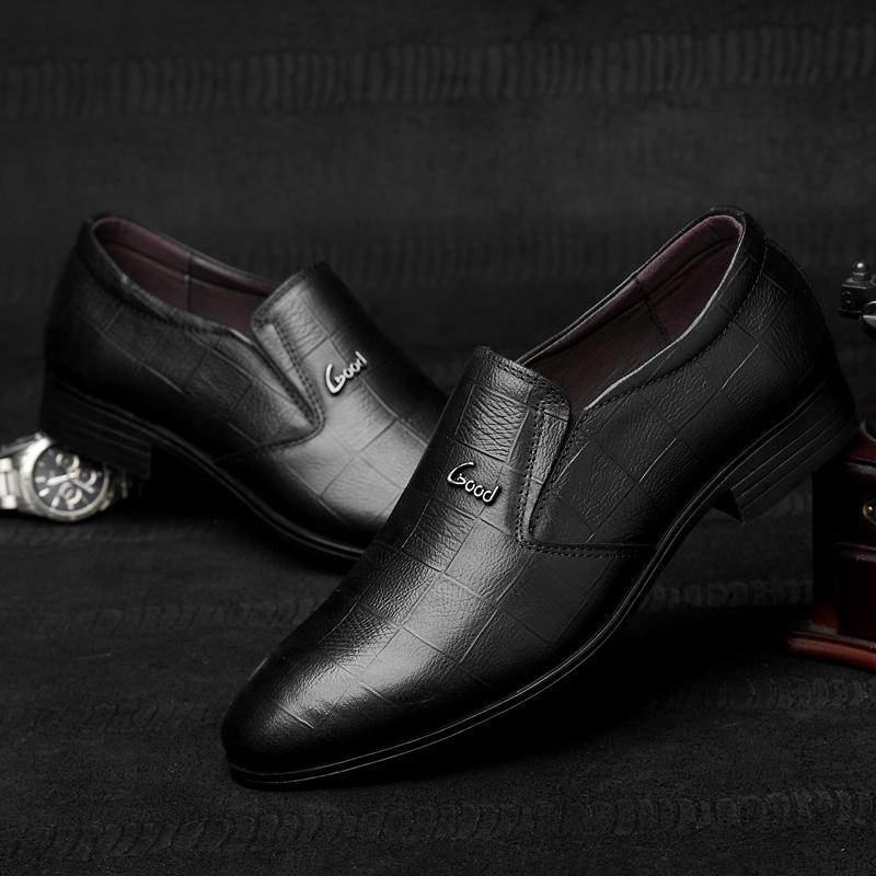 Novos Sapatos Casuais de Design para Homens Sapatos Oxford de Couro Genuíno Calçados Formais Masculinos da Moda Tênis de Cor Sólida