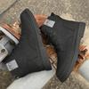 Fashion Italian Men's Genuine Leather Boots Fashion Outdoor Boots High Quality Casual Ankle Boots Antiskid Comfort Winter Platform Boots