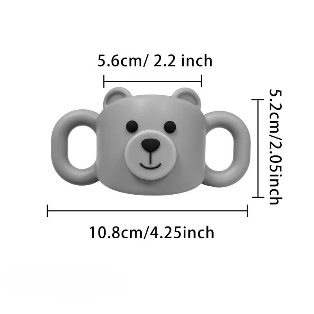 Removable Design Baby Bottle Handles Standard Caliber Bottle Grip Handle  Toddler Training