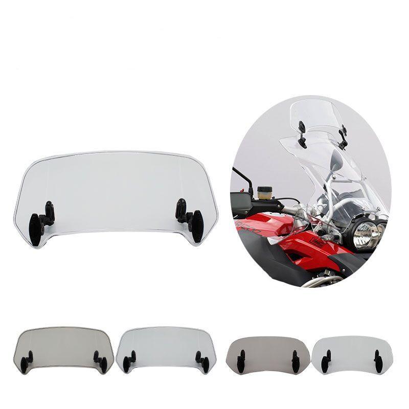 New 1pcs Universal Adjustable Windscreen Windshield Extension Spoiler Wind Deflector
