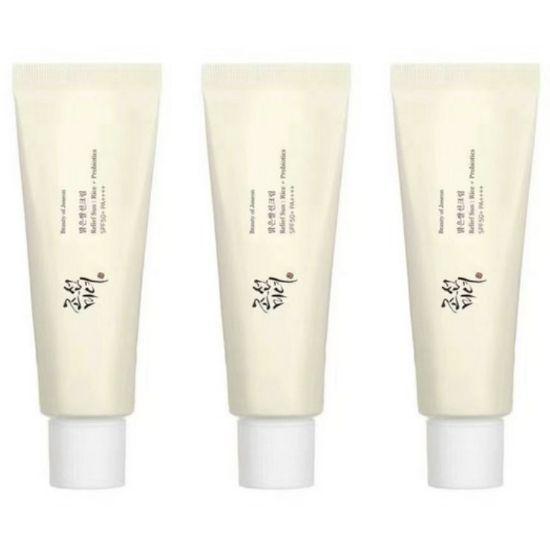 Beauty of Joseon Clear Rice Sun Cream SPF50+ PA++++ 50ml x 3