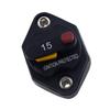 Car Audio Circuit Breaker Reset Fuse for System Protection Circuit Breaker Fuse Reset DC 12-32V Car Boat Auto Waterproof