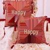 Double Happiness Wedding Throw Pillow Pair - Creative Decoration for Wedding and Living Rooms