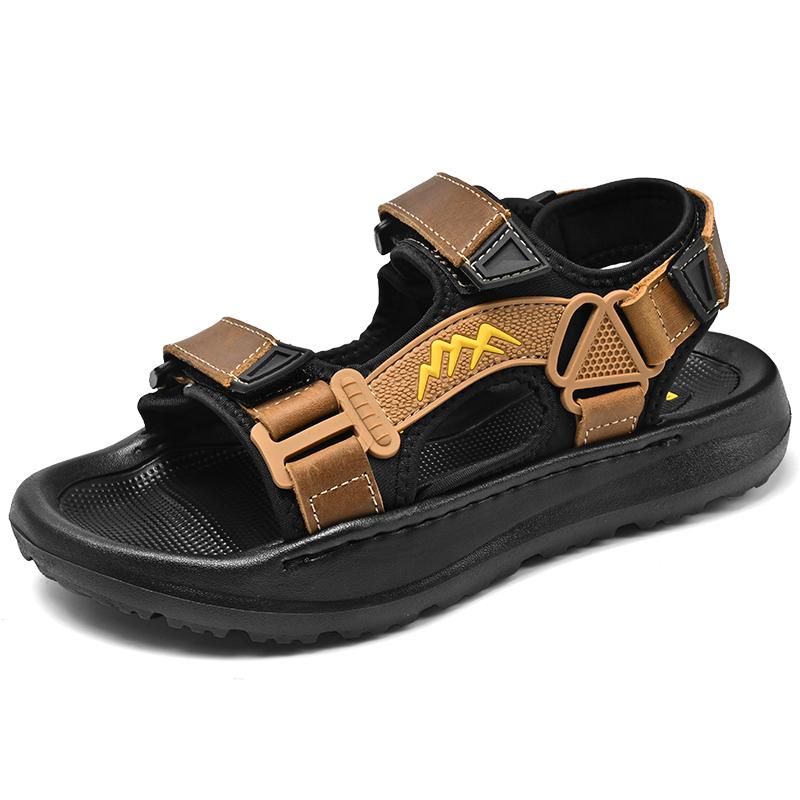 Fashion 2025 New Men's Sport Sandals Summer Leisure Beach All-match Sandals Male Outdoor Comfortable Flats Lightweight Men Walking Shoes