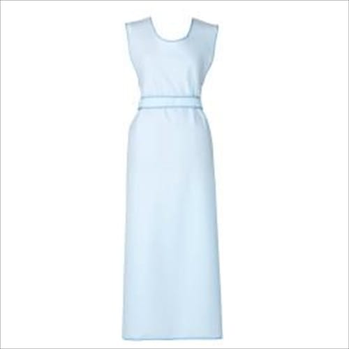 Blue Bathing Assistance Apron, Free Size