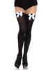 Women's Matte Bow Over-the-Knee Bavarian Festival Socks