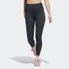 Adidas Solid Color Printed Fitness Leggings Women Leggings Gray HF4146
