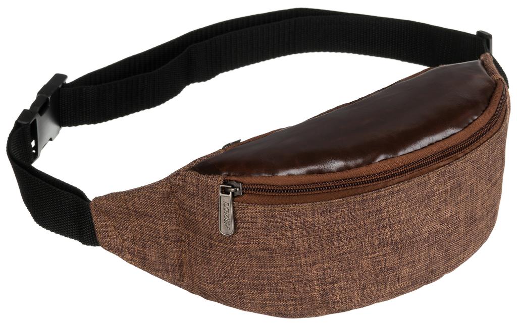 WB05A-BROWN/BROWN waist bag