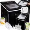 Domácí výrobník ledu Stroj na ledové kostky Dávkovač 12 kg/24 h LCD