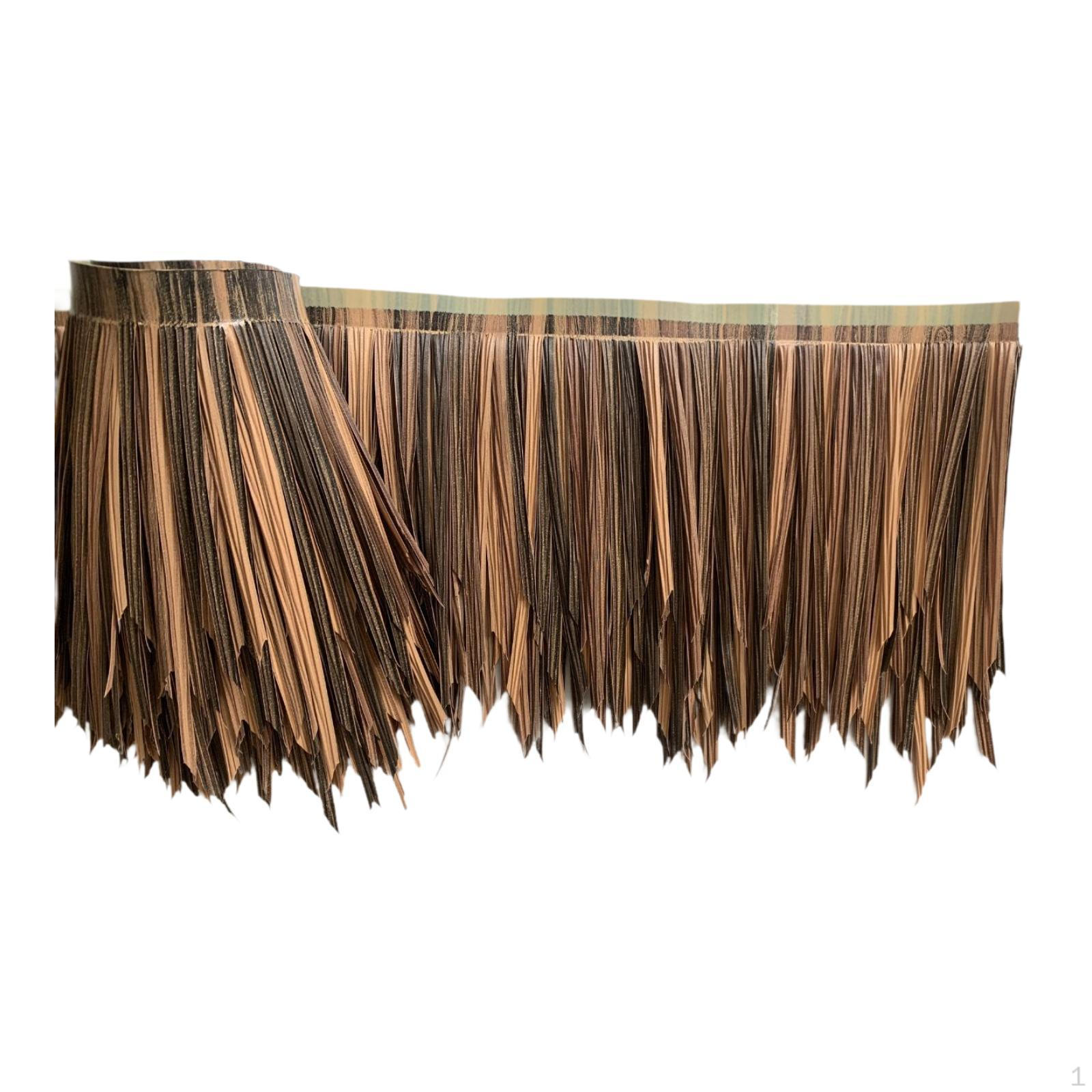 

Комплект для кровли из синтетической соломы для вечеринок на открытом воздухе 100cmx50cm_Style D