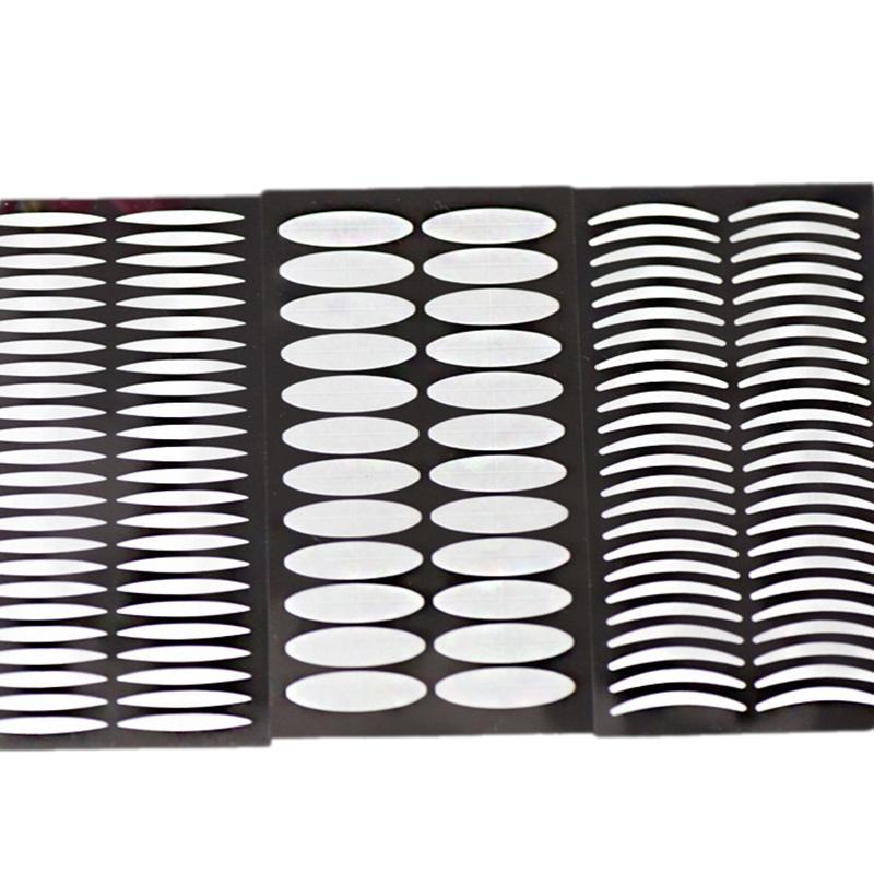 24/48 Stück Unsichtbare Faser Doppelseitig Klebende Augenlid-Sticker Transparent Atmungsaktive Augen-Tapes Damen Schönheit