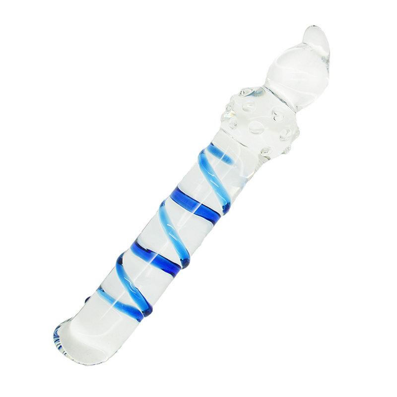 Gode ​​en verre de cristal pour point G et point G, jouets sexuels d'amour, jouets anaux, produits érotiques Audlt