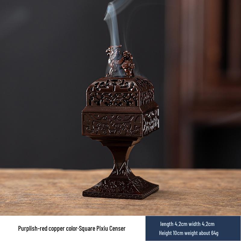 Auspicious Clouds Sandalwood & Agarwood Coil Incense for Indoor Aromatherapy - Long-lasting Deodorizing Incense Burner Censer