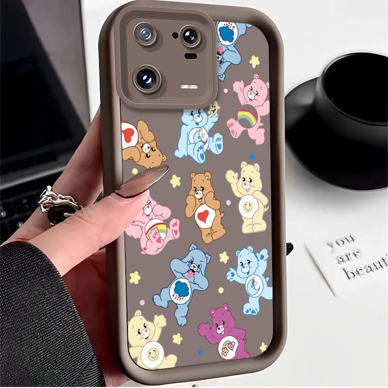 

C-Care B-Bears Case for Xiaomi Mi 15 14 14T 13 13T 12 11 11T Lite POCO X7 X6 5G X5 X3 NFC F6 F5 M7 M6 Pro 4G Soft Cover Funda POCO M6 Pro 4G