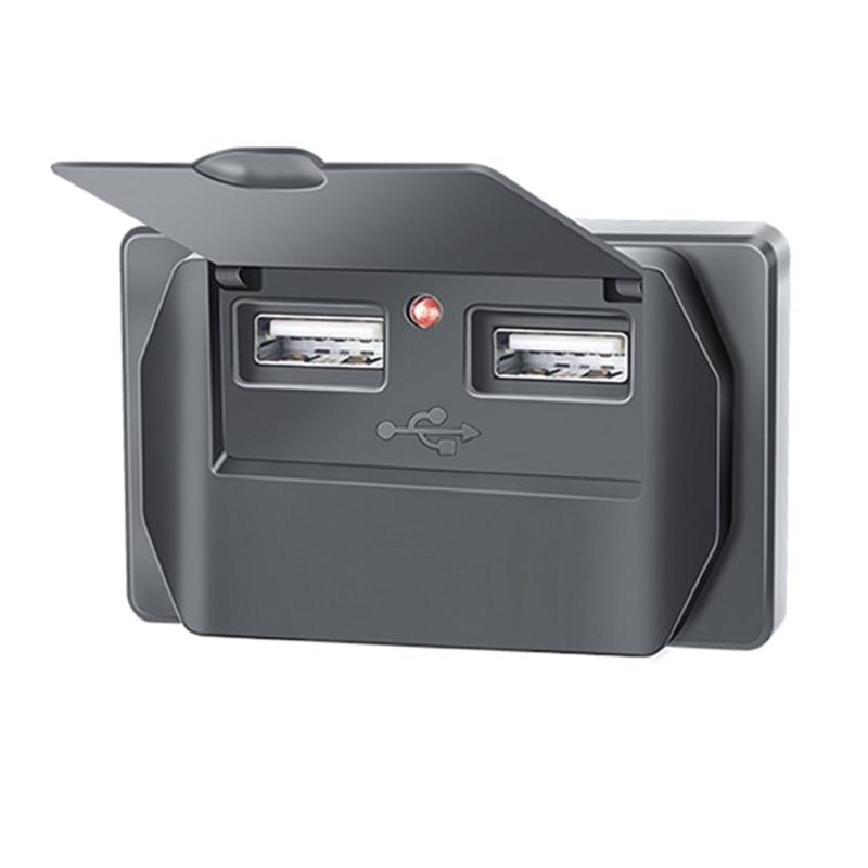 

Автомобильный разъем USB PD Type C 3.1A 12/24 В для адаптера питания мотоцикла, грузовика