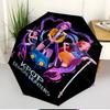 KPop Demon Hunters Print Automatic Open Close Umbrella, Portable Foldable Umbrella, for Outdoor Commute Camping Trip, Ideal Birthday Gift