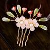 Pearl Chinese Style Hair Stick Flower Hanfu Hairpin Retro   Cheongsam Accessories