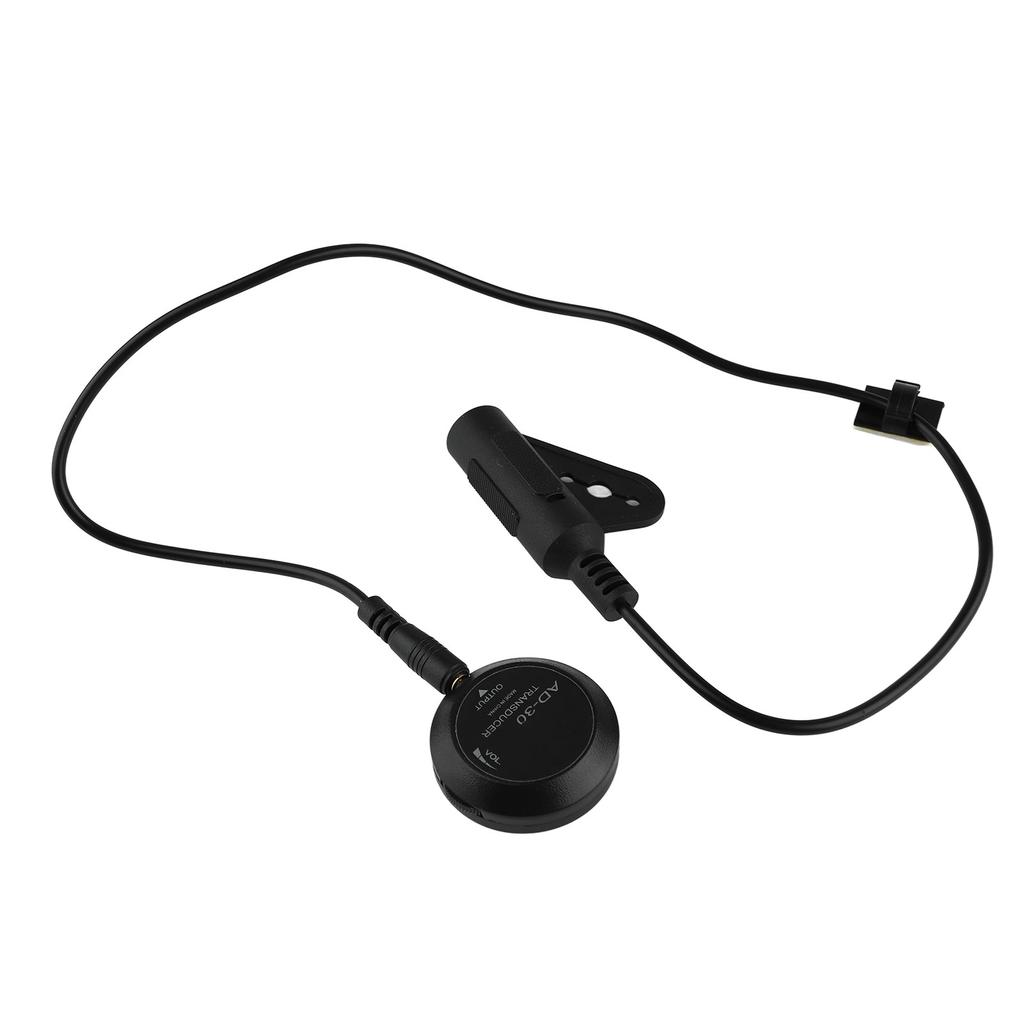 Acoustic Guitar Pickup Sound Hole Paste Contact Microphone Piezo Transducer Universal Instrument Accessories Black