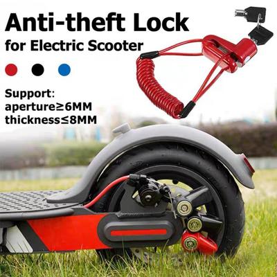 Blocco per motocicletta, ampia applicazione, antifurto, compatto, blocco freno a disco per scooter elettrico, elettromobile