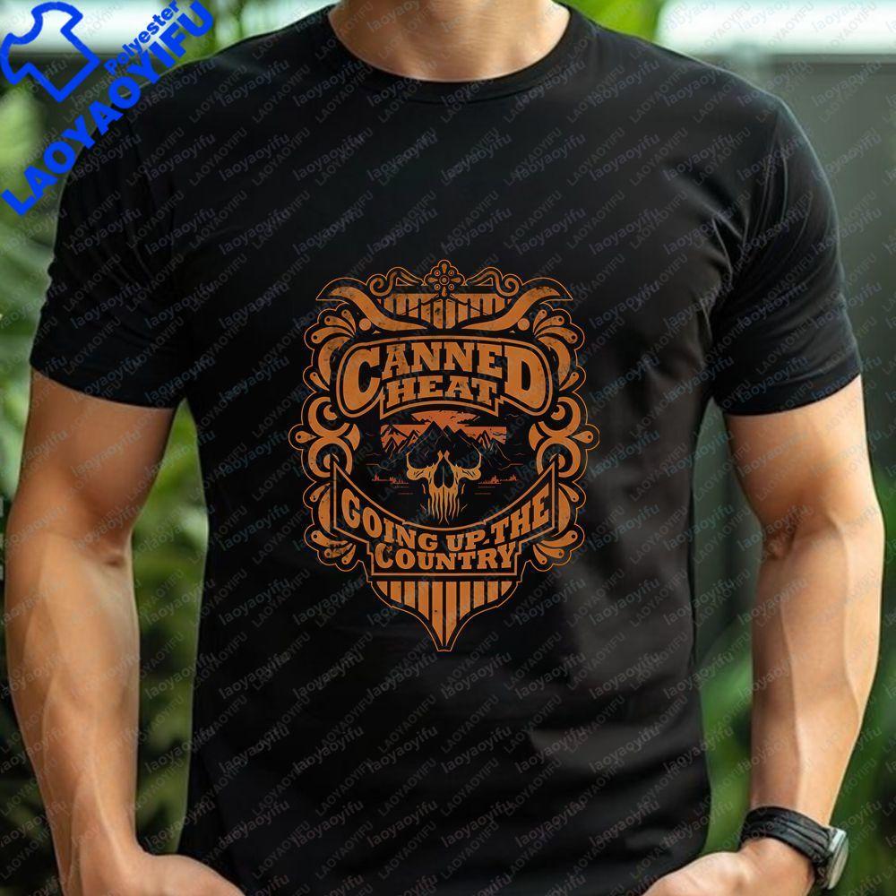 Canned Heat Casual Fashion Fun Crazy Neutral Classic Shortsleeved Tshirt for Both Unisex and WoUnisex (universal Fit)