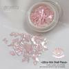 Ultra-Thin Natural Mica Shell Nail Art Decorations with Large Mother-of-Pearl Pieces