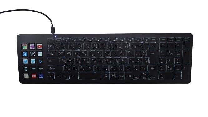 

HSV298 Keyboard Left Hand Device Shortcut Keys 15 Custom LCD Keys Launch in App Twitch YouTube