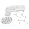 Dust Bag Filter Rag Side Brush Set Robot Vacuum Cleaner Accessories for Roidmi EVA SDJ06RM