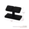 Papten Watch Watch Gift J00602 Stand, 2-Piece Stand, Microfiber, Display, Storage, Photography, Luxury, Stylish, Idea, (Black)