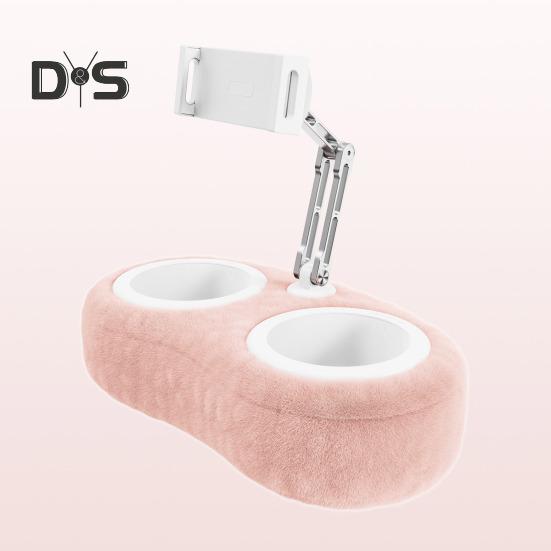 Tablet Stand with Pillow Phone Pillow Holder for Kindles 360-degree Adjustable Tablet Holder for Bed Sofa Car Phone Mount with Flexible Arm