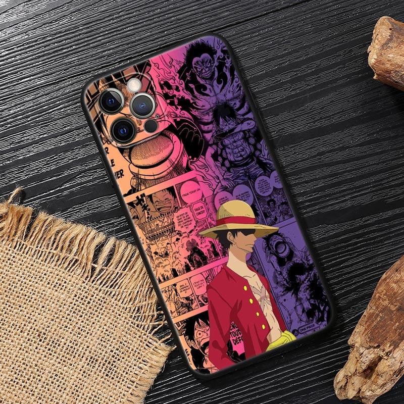 One Pieces Adventure King Luffy Funda For Iphone 17 Case For iPhone 16 15 11 12 13 17 Pro Max Plus 17E 16E Air Case Soft Cover