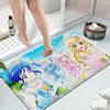 Anime Aikatsu Door Mat Washable Non-Slip Living Room Sofa Chairs Area Mat Kitchen Doormat Area Rug