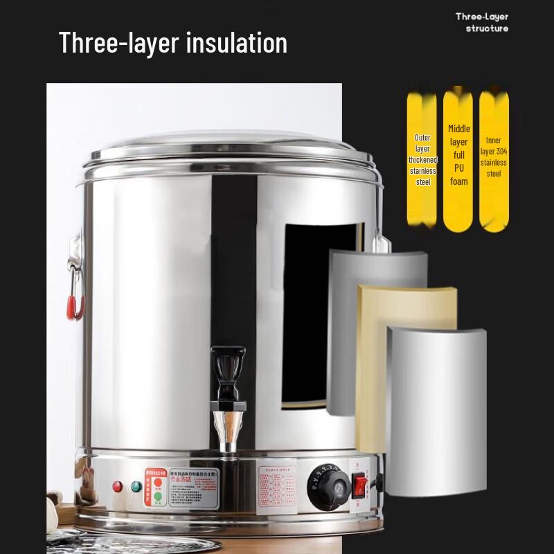 Sule 40L Mehrzwecktopf aus 304 Edelstahl mit Hahn