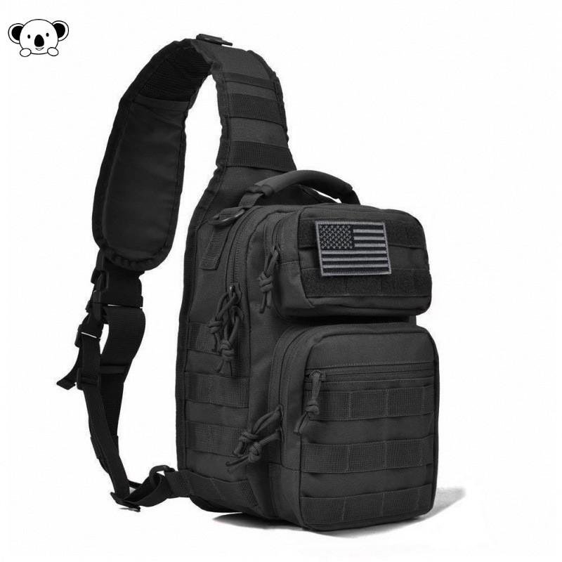 Tool Bags Men Oxford Waterproof Tactical Sling Bag Crossbody Tool Storage Chest Pack Outdoor Daypack