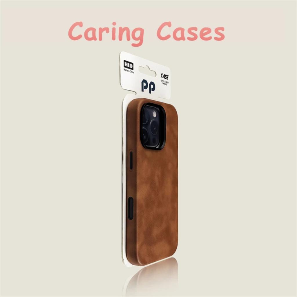For iPhone 16 Pro Max Case Burgundy Crazy Horse Leather MagSafe Vintage Luxury Shockproof Compatible with iPhone 15 14 13 12
