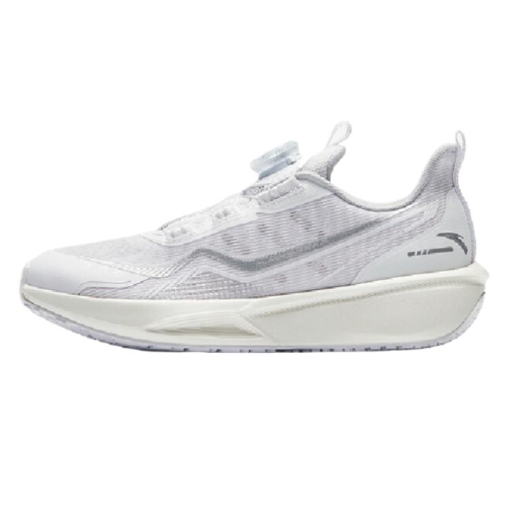 Anta Kids Hydrogen Jump Running Series Fashion Trendy Versatile Low-Top Running Shoes Kids sneaker Anta-White 332535563S-1