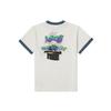 Vans Fashionable Versatile Round Neck Short Sleeve T-Shirt Women Tops Off-White VN000NMMFS8
