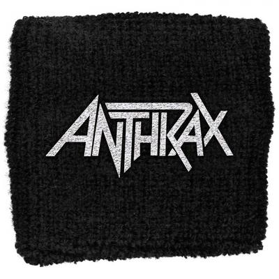 Anthrax Unisex Erwachsene Logo Stoffarmband