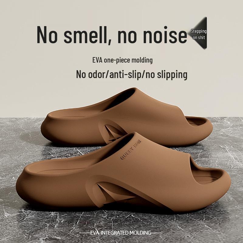 

Мужские и женские нескользящие тапочки с толстой подошвой - Устойчивые к запаху летние домашние/уличные тапочки для купания 38-39 (fits 37-38)