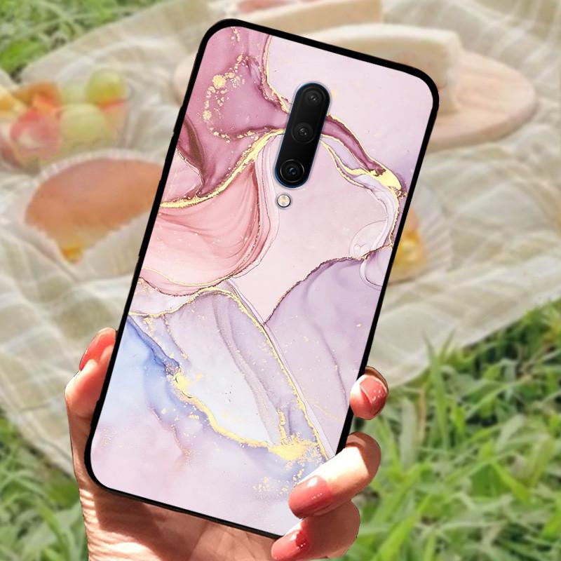 For Oneplus 7 Pro Case Silicon Marble Back Cover Phone Case For Oneplus 7 Pro 7T Pro Bumper For One plus 7 7T Fundas Coque Shell