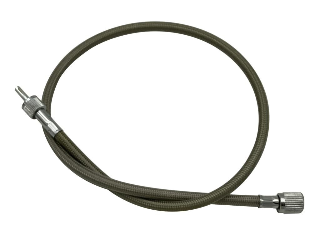 CF Posh Long Speedometer Stainless Steel Braided with PVC for Monkey Cable, Coating, L=700mm, (271177)