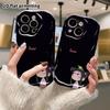 Phone Case: 2D flat, suitable for iPhone 18, 17, 16, 15, 14, 13, 12Pro protective case, cartoon illustration, perfect Christmas and Halloween holiday 